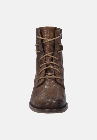 JOSEF SEIBEL Schnürstiefelette 'Sienna 72' in Beige