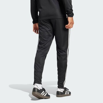 Effilé Pantalon de sport 'Tiro 25 Essentials Trainingshose' ADIDAS PERFORMANCE en noir