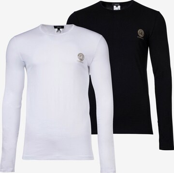 VERSACE Shirt in Black: front