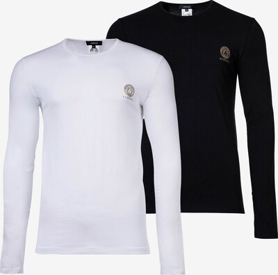 VERSACE Shirt in de kleur Zwart / Wit, Productweergave