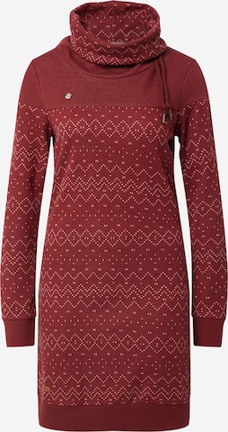 Ragwear Jurk 'CHLOE' in Rood: voorkant