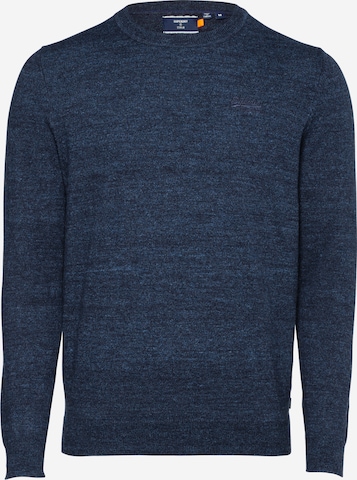 Pull-over Superdry en bleu : devant