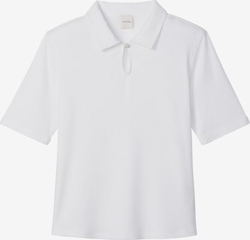 T-shirt Calvin Klein en blanc : devant