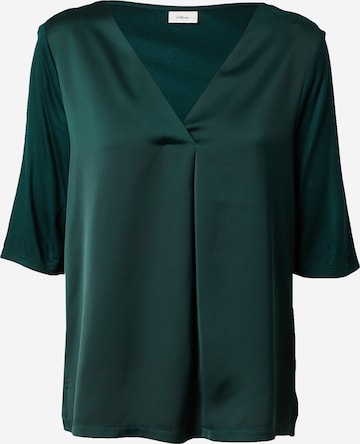 s.Oliver BLACK LABEL Blouse in Groen: voorkant