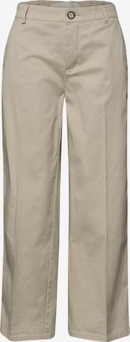 STREET ONE Pleated Pants in Grey: front