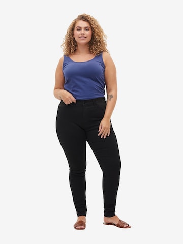 Zizzi Skinny Jeans in Schwarz