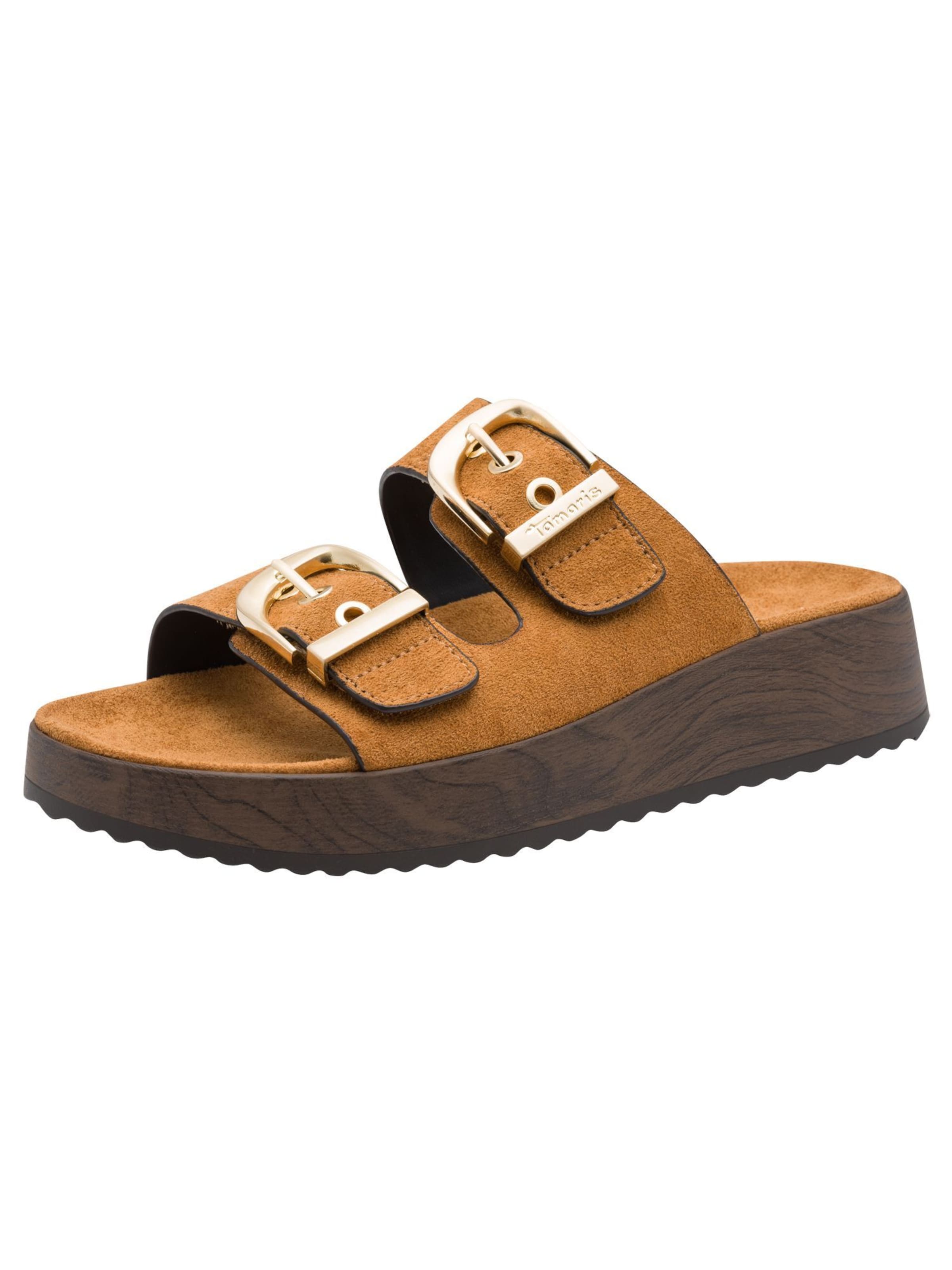 Tamaris Muiltjes in Bruin: voorkant