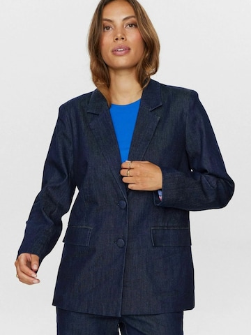 NÜMPH Blazer ' NUALETTA BLAZER ' in Blau: Vorderseite