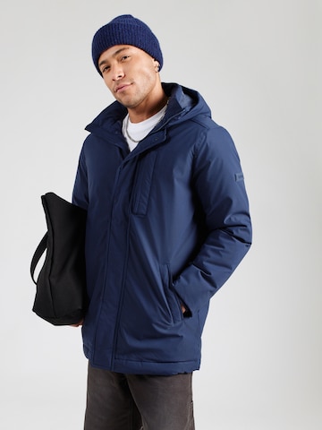 HOLLISTER Зимняя парка в Синий: спереди