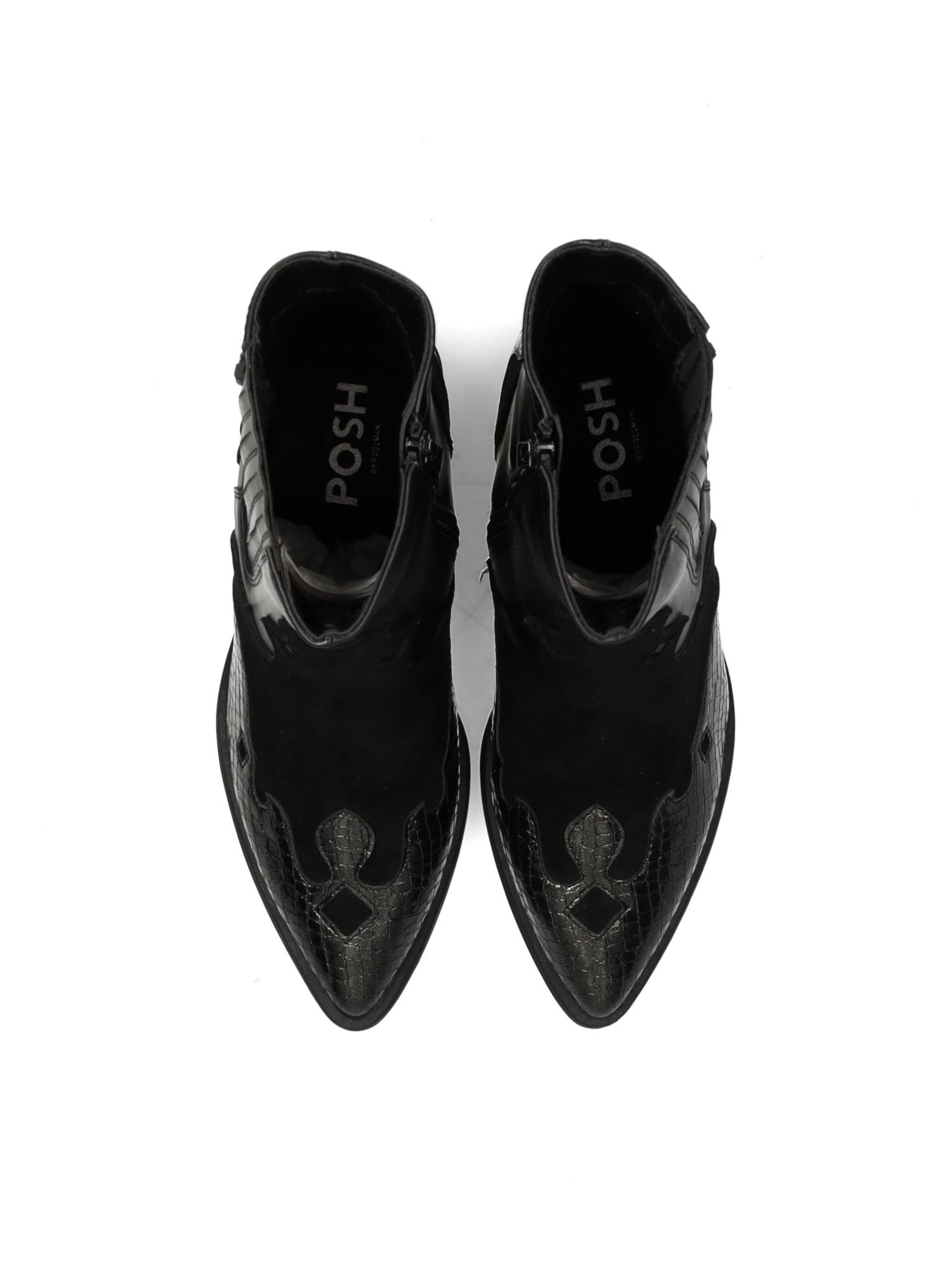 Boots 'Roxi' POSH by Poelman en noir