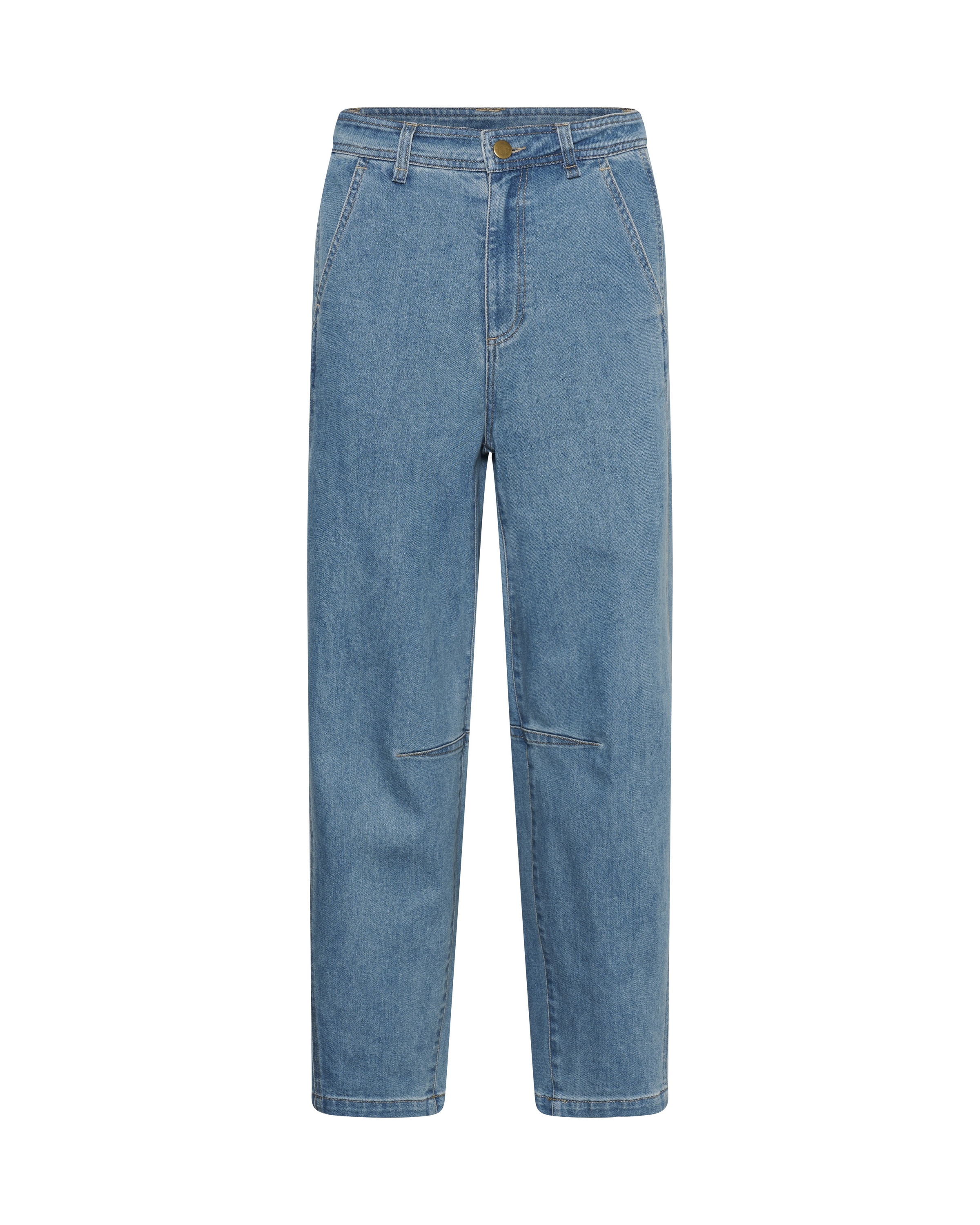 SAINT TROPEZ Loosefit Jeans 'Tera' in Blauw: voorkant