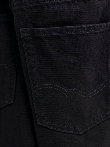 Jack & Jones Junior Vrečasti Kavbojke 'JJICHRIS JJORIGINAL' | črna barva