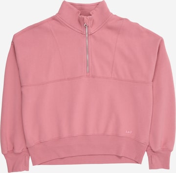 rožinė Abercrombie & Fitch Megztinis be užsegimo 'Essential': priekis