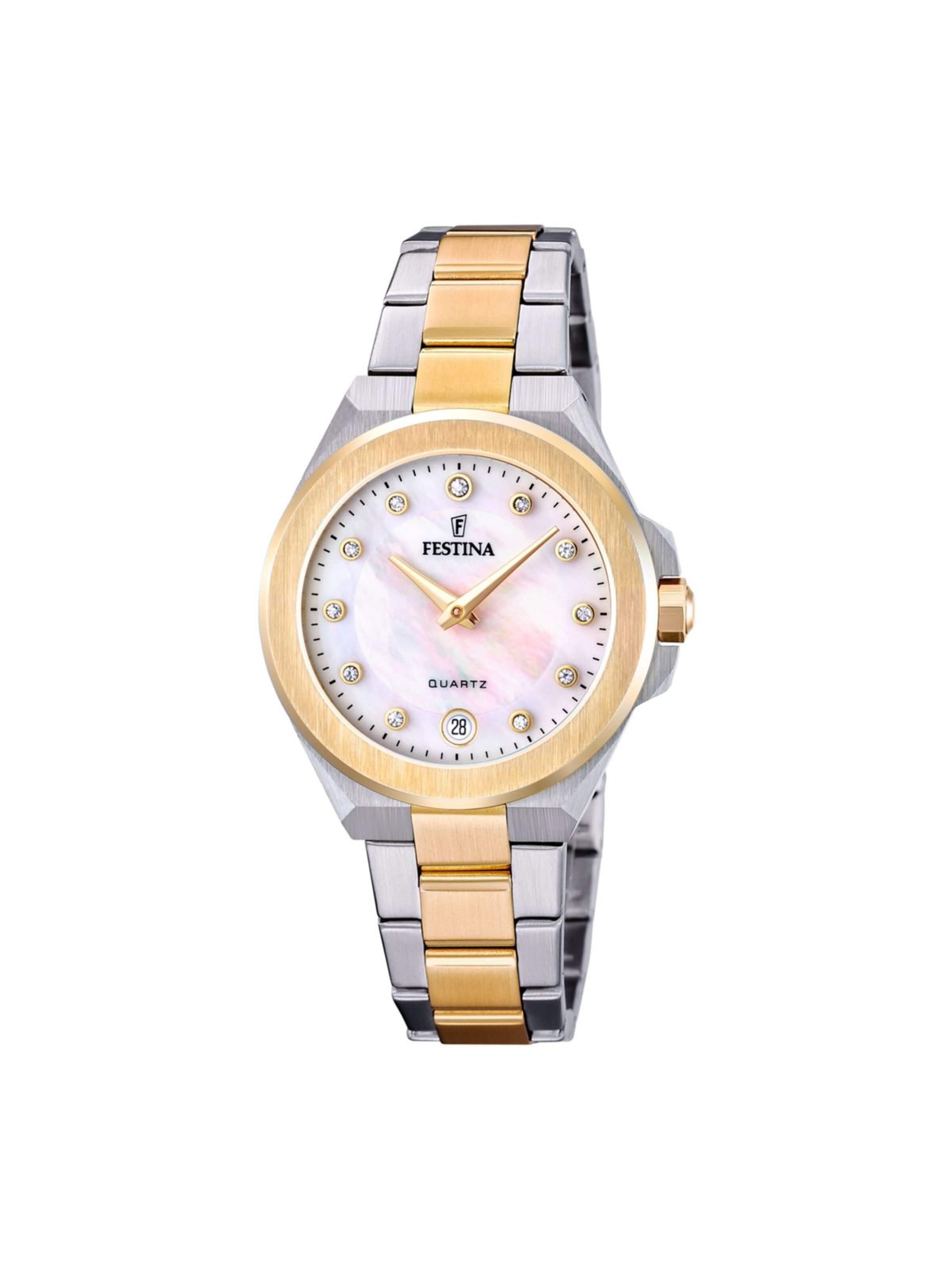 Montre à affichage analogique 'Festina - Watch Mademoiselle - Quartz watch movement - Watch case width: 33 mm' FESTINA en rose : devant