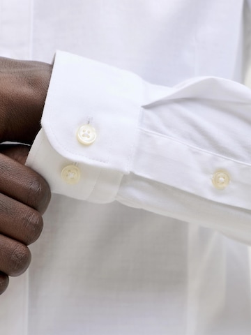 Coupe slim Chemise JACK & JONES en blanc