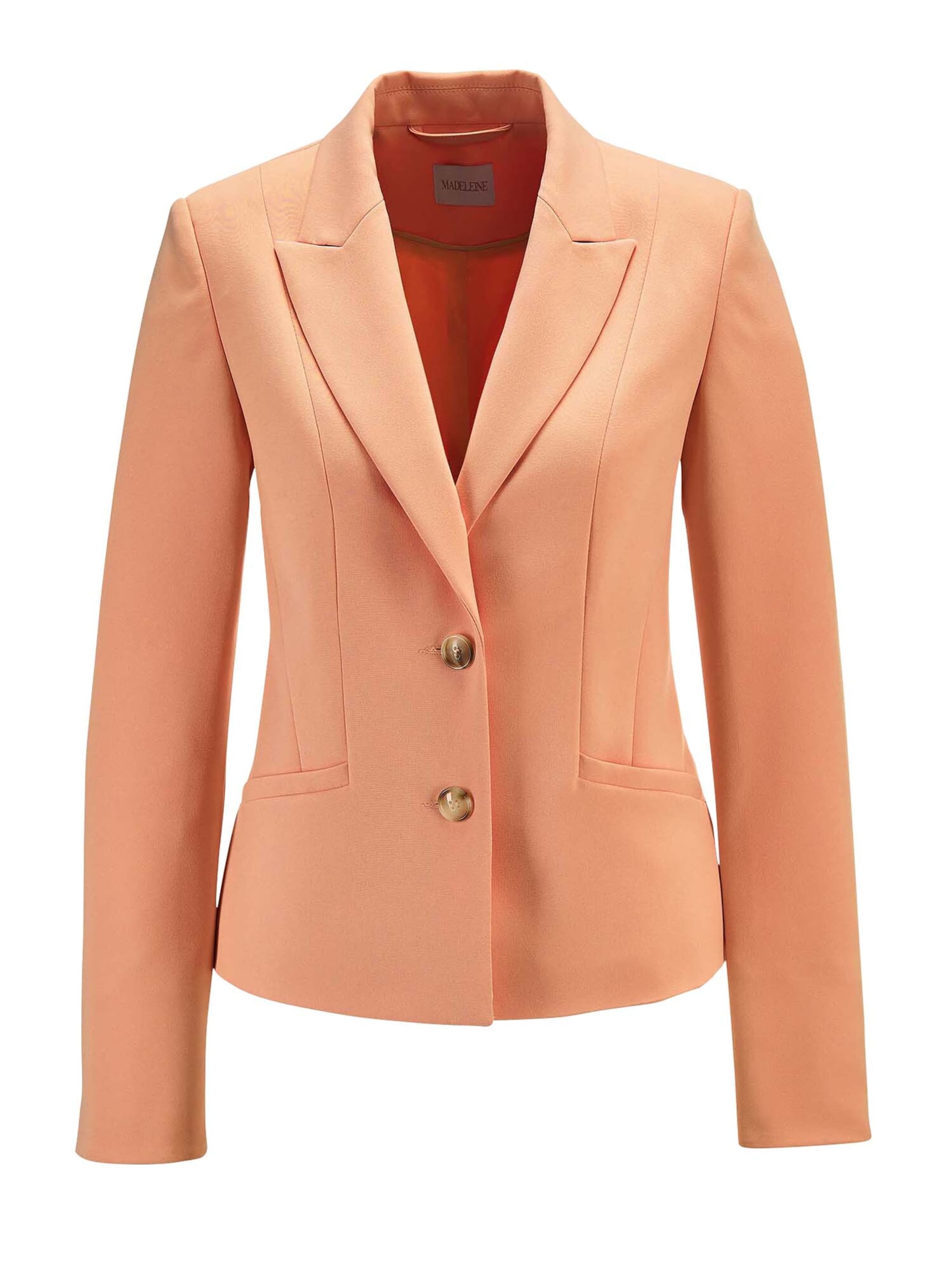 MADELEINE Blazer in Orange: Vorderseite