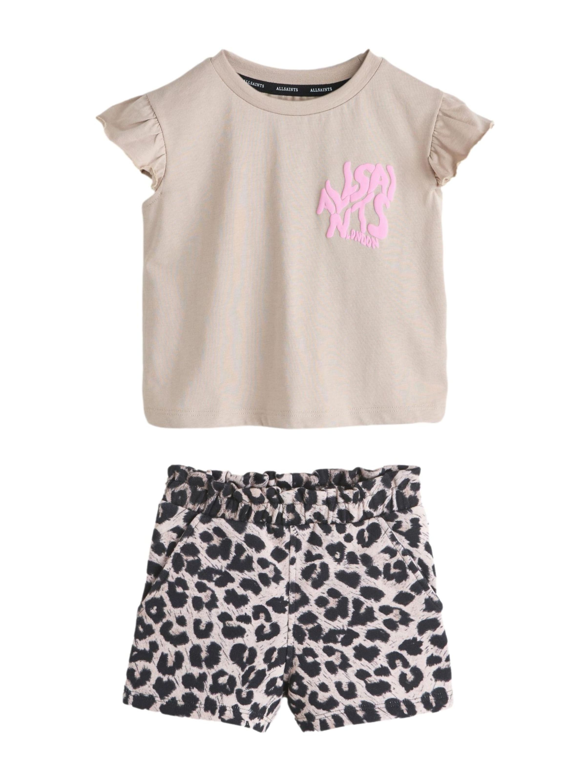 smALLSAINTS Set in Brown: front