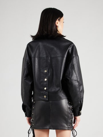 Hoermanseder x About You Between-season jacket 'Lina' in Black