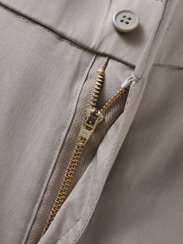 ALLTHEMEN Slim fit Traditional Pants 'Schnittstelle' in Beige