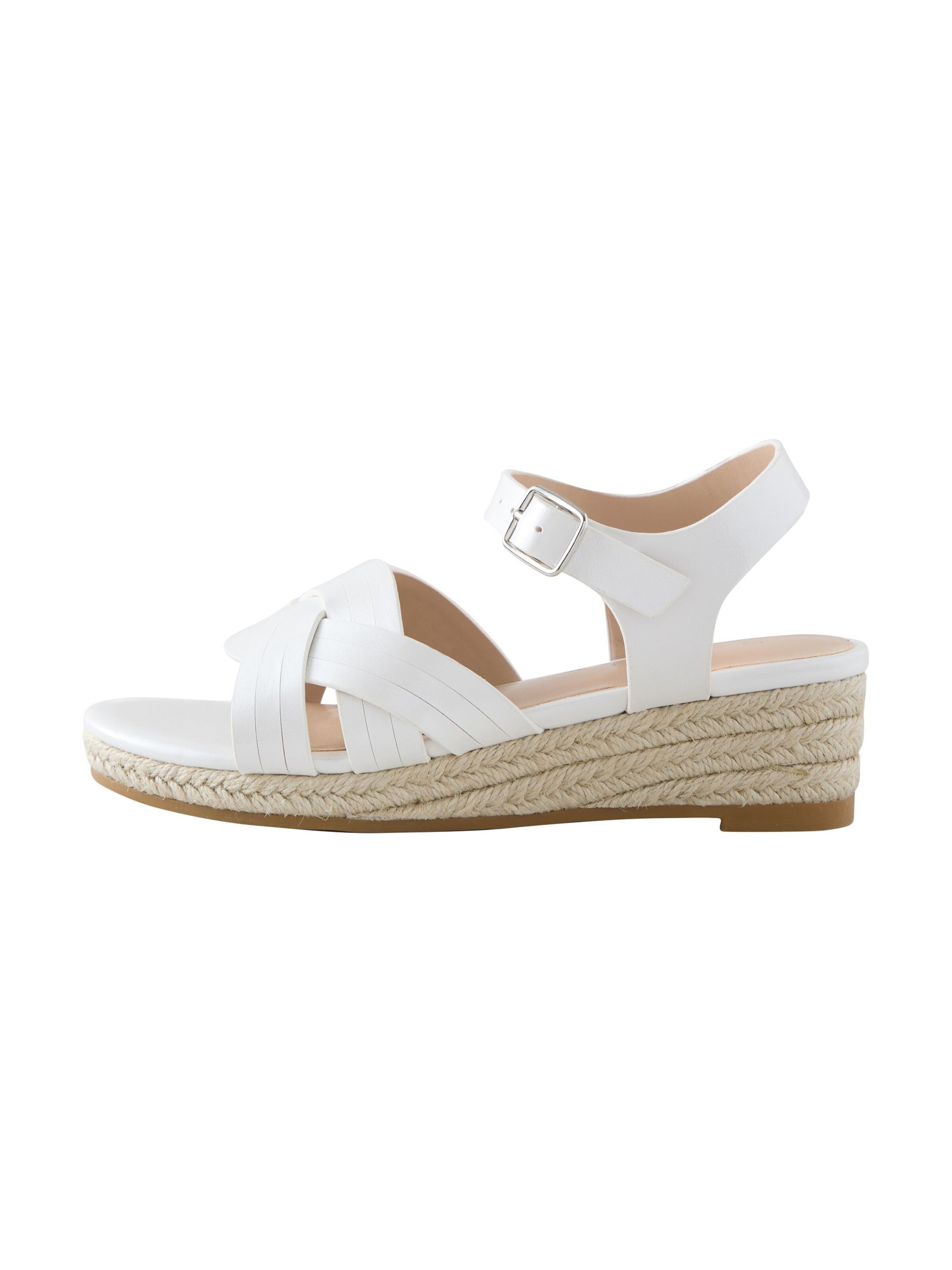 Next Sandals in White: front