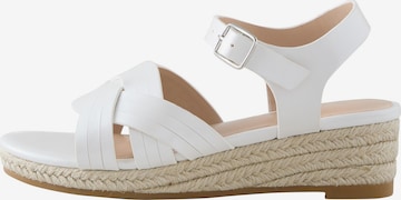 Next Sandals in White: front