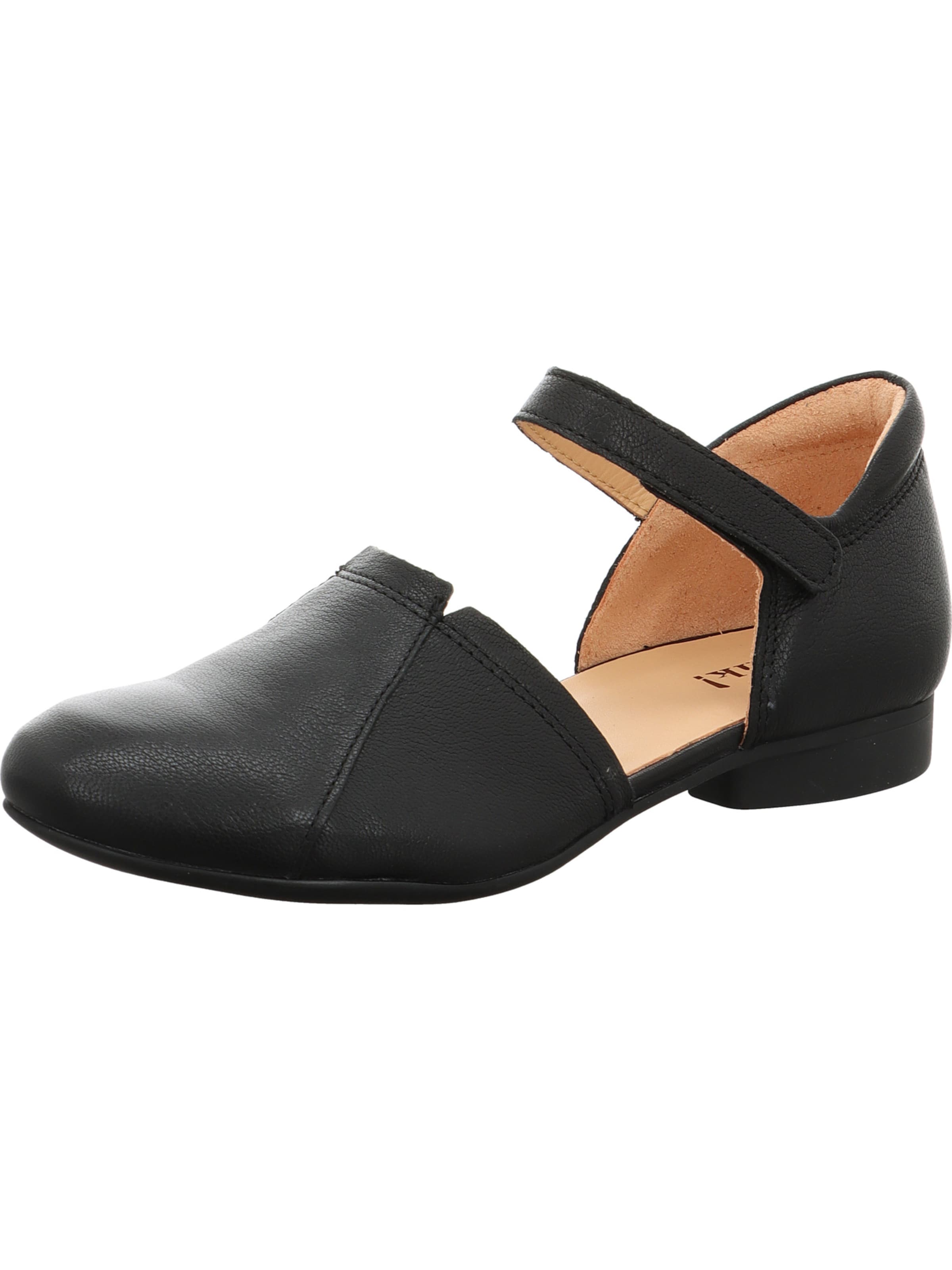 THINK! Ballerina 'GUAD2' in Schwarz: Vorderseite