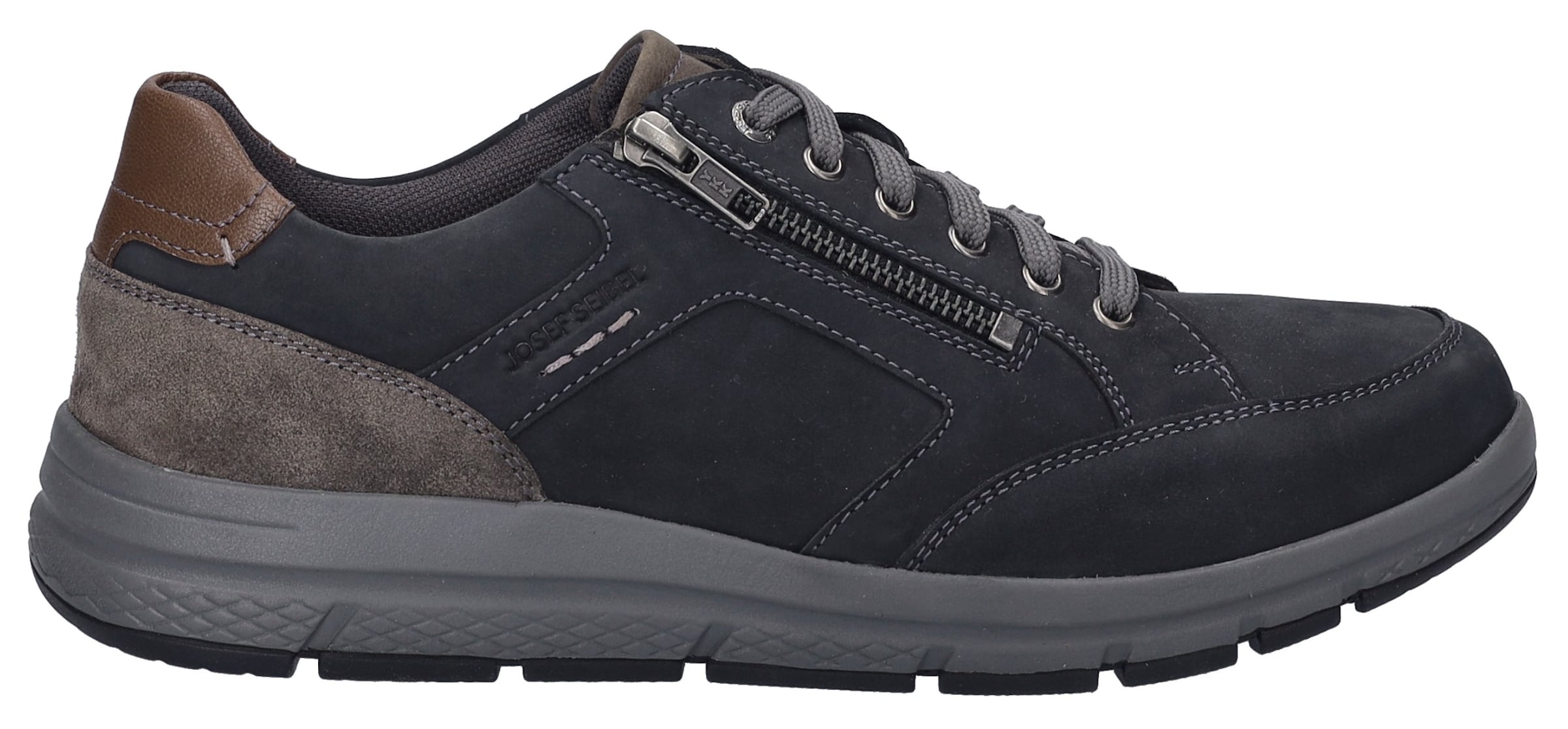 JOSEF SEIBEL Platform trainers in Blue: front