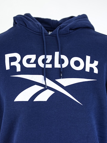 Reebok - Sudadera con cremallera 'Reebok Identity Fleece' en azul