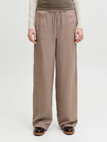 Wide Leg Pantalon 'JXSigrid' JJXX en beige : devant