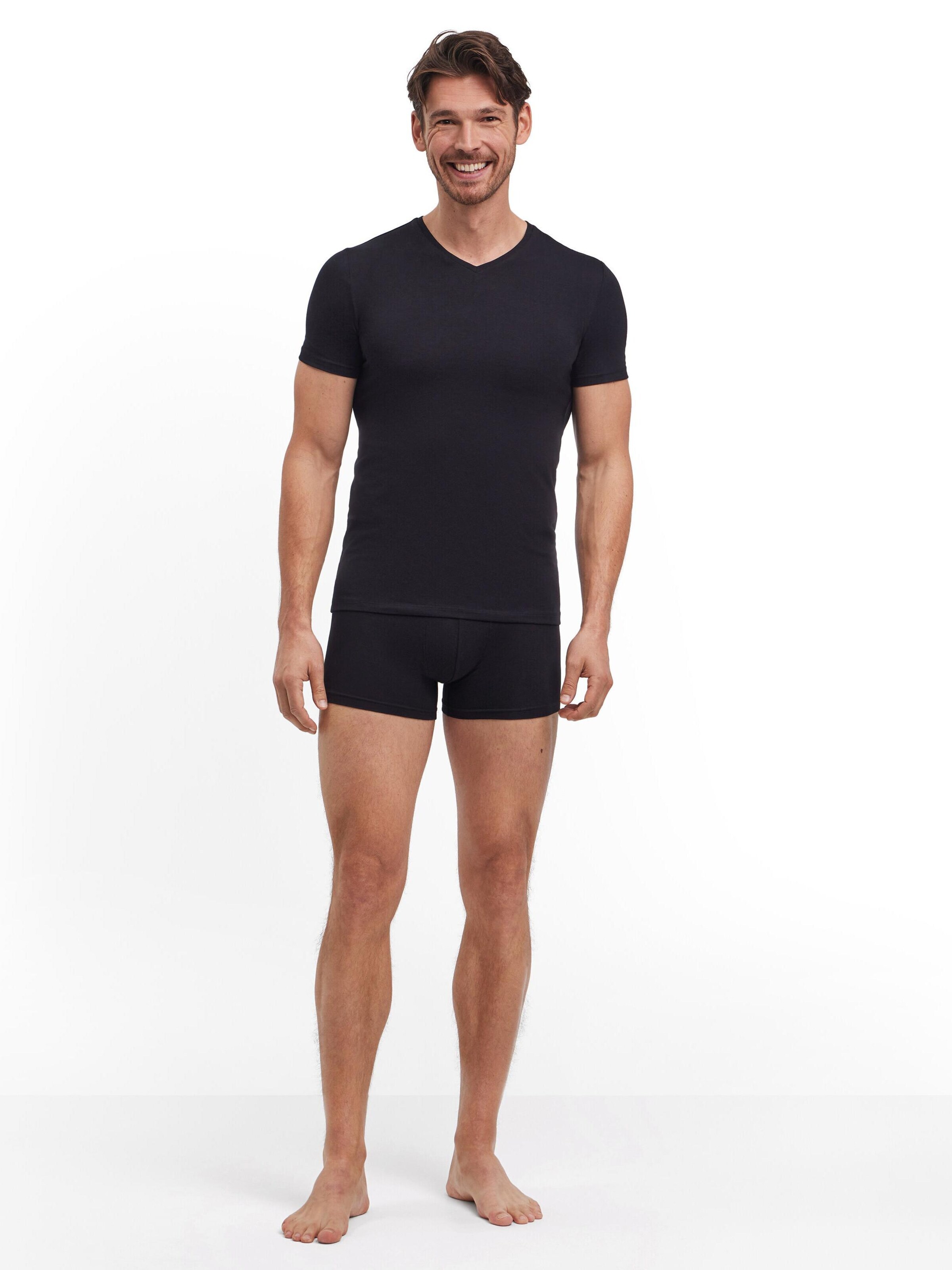 FALKE Unterhemd '2-Pack'‌‌ in Schwarz: Vorderseite