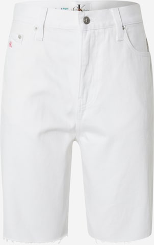 Calvin Klein Jeans Shorts in Weiß: predná strana