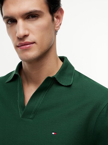 TOMMY HILFIGER Poloshirt in Grün