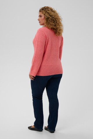 KAFFE CURVE Pullover 'Jilanda' i orange