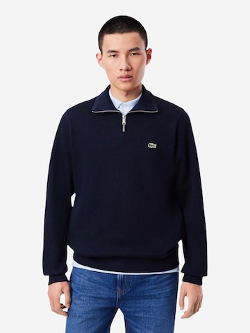 LACOSTE Trui 'SH1927-00' in Blauw: voorkant