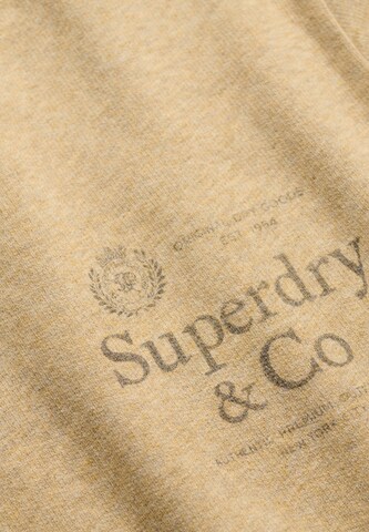 Superdry & Co Sweatshirt '1954 Company' in Beige