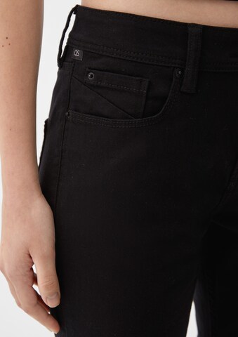 QS Slim fit Trousers ' CATIE ' in Black