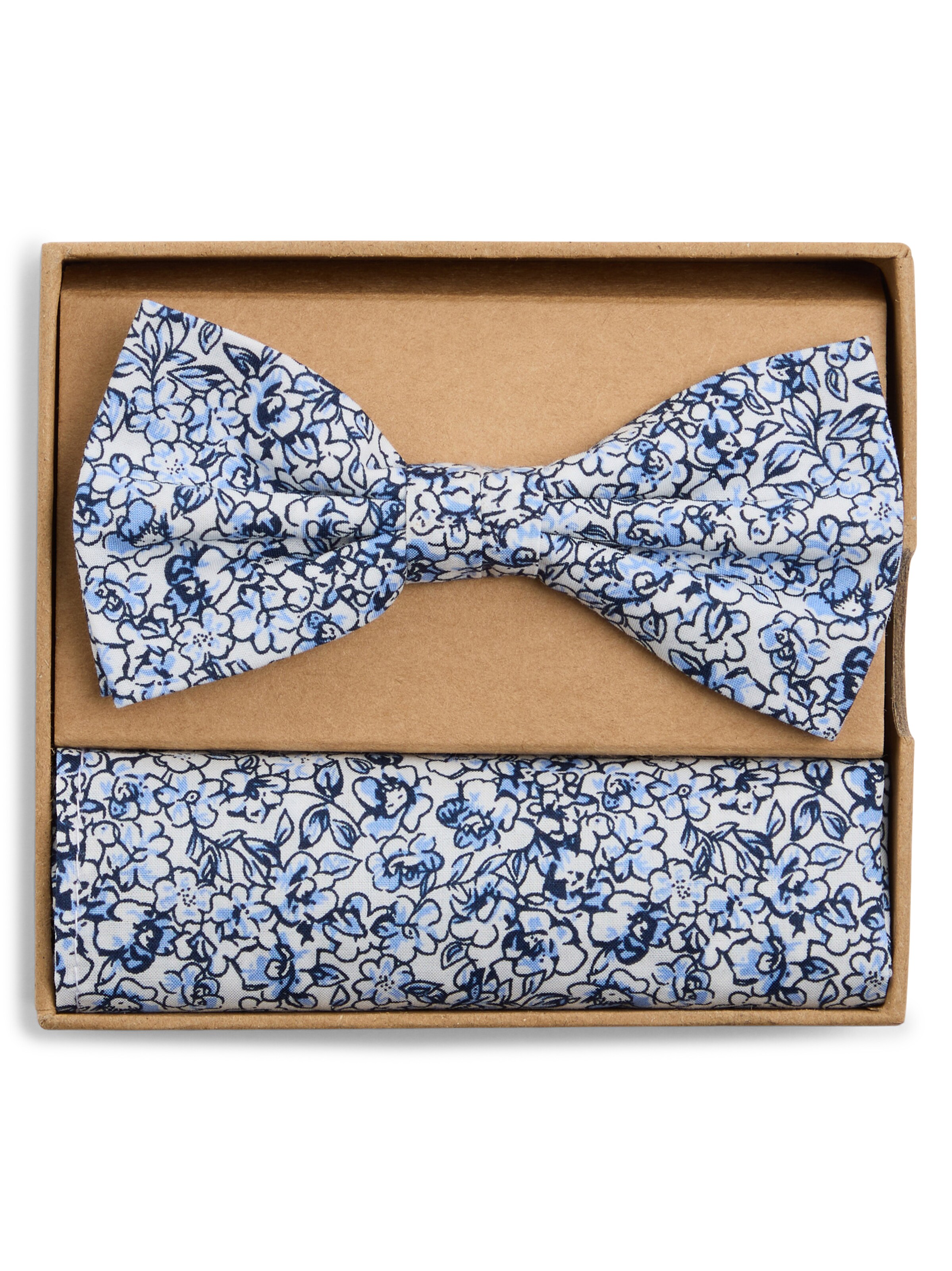 Finshley & Harding London Accessoire-Set in Blau: Vorderseite