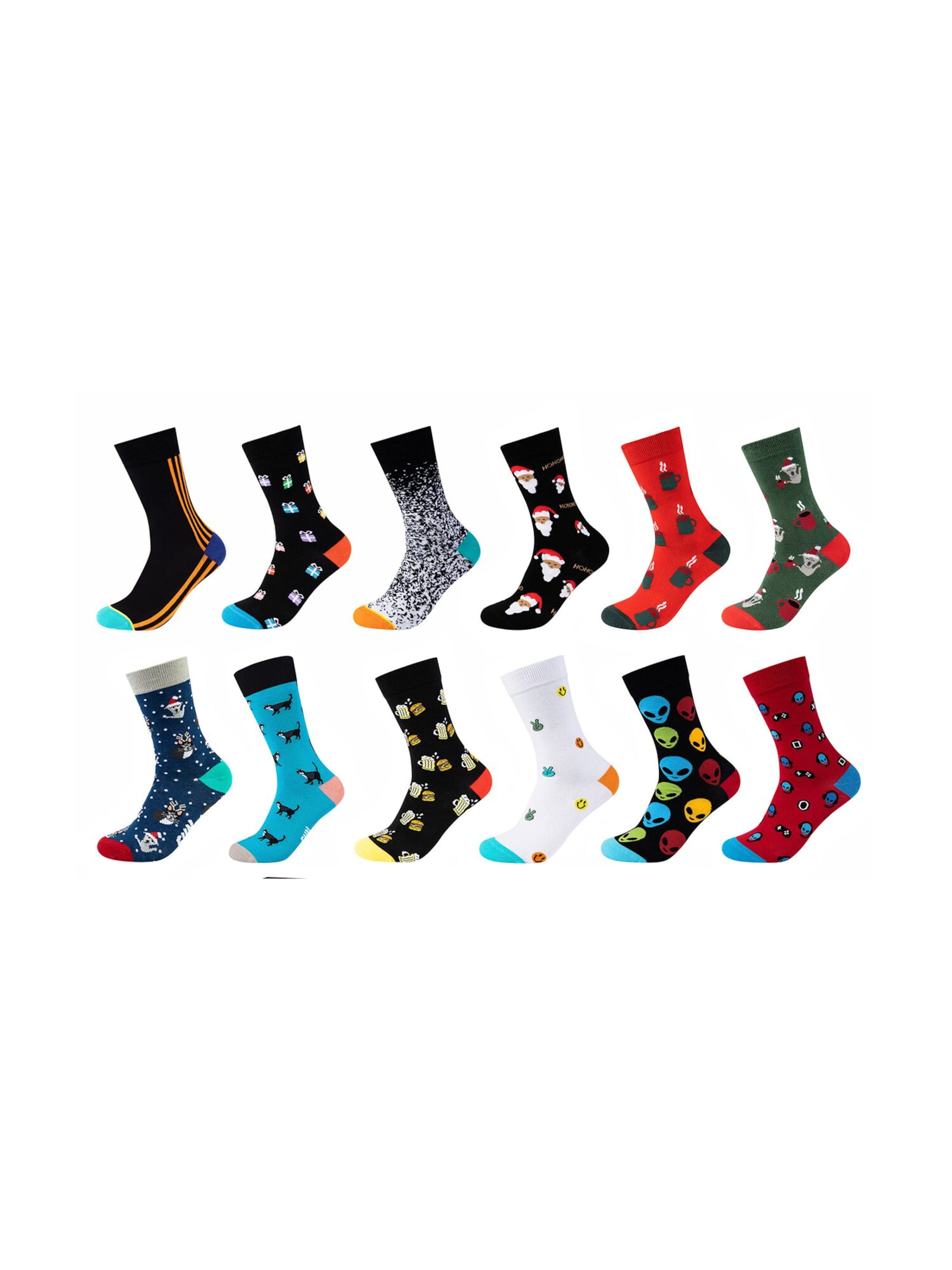 FUN Socks Socks in Mixed colours: front