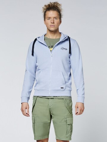CHIEMSEE Sweatjacke in Blau: Vorderseite