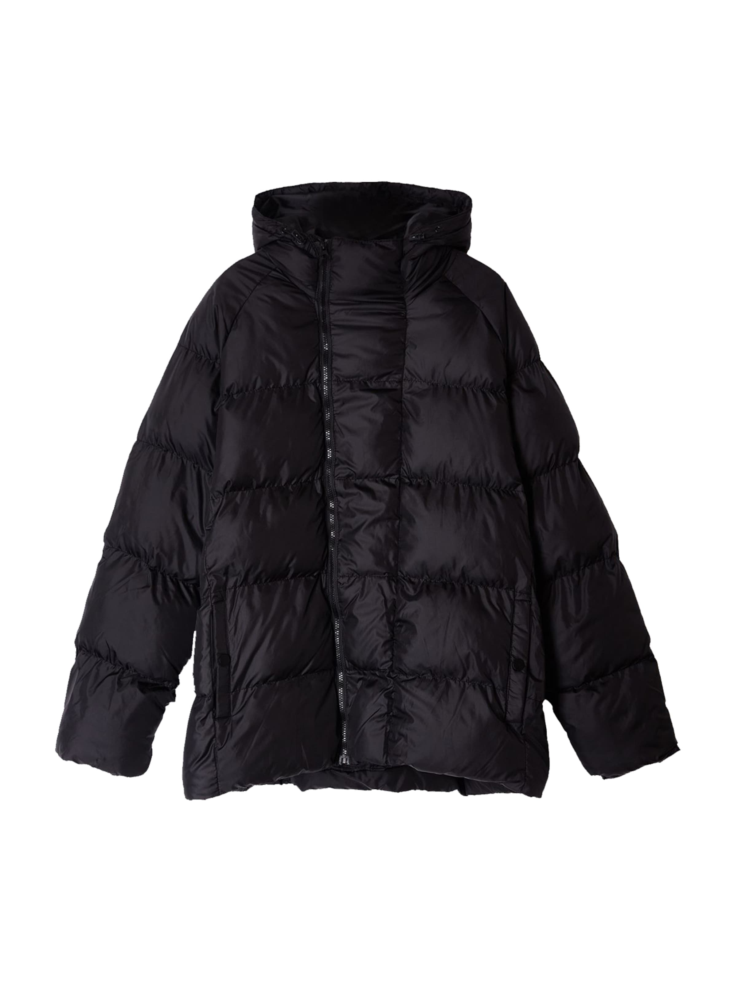 Trendyol Zimní bunda – černá: přední strana