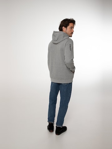 PROTEST Sweater 'CLASSIC LOGO HOODY' in Grey: front