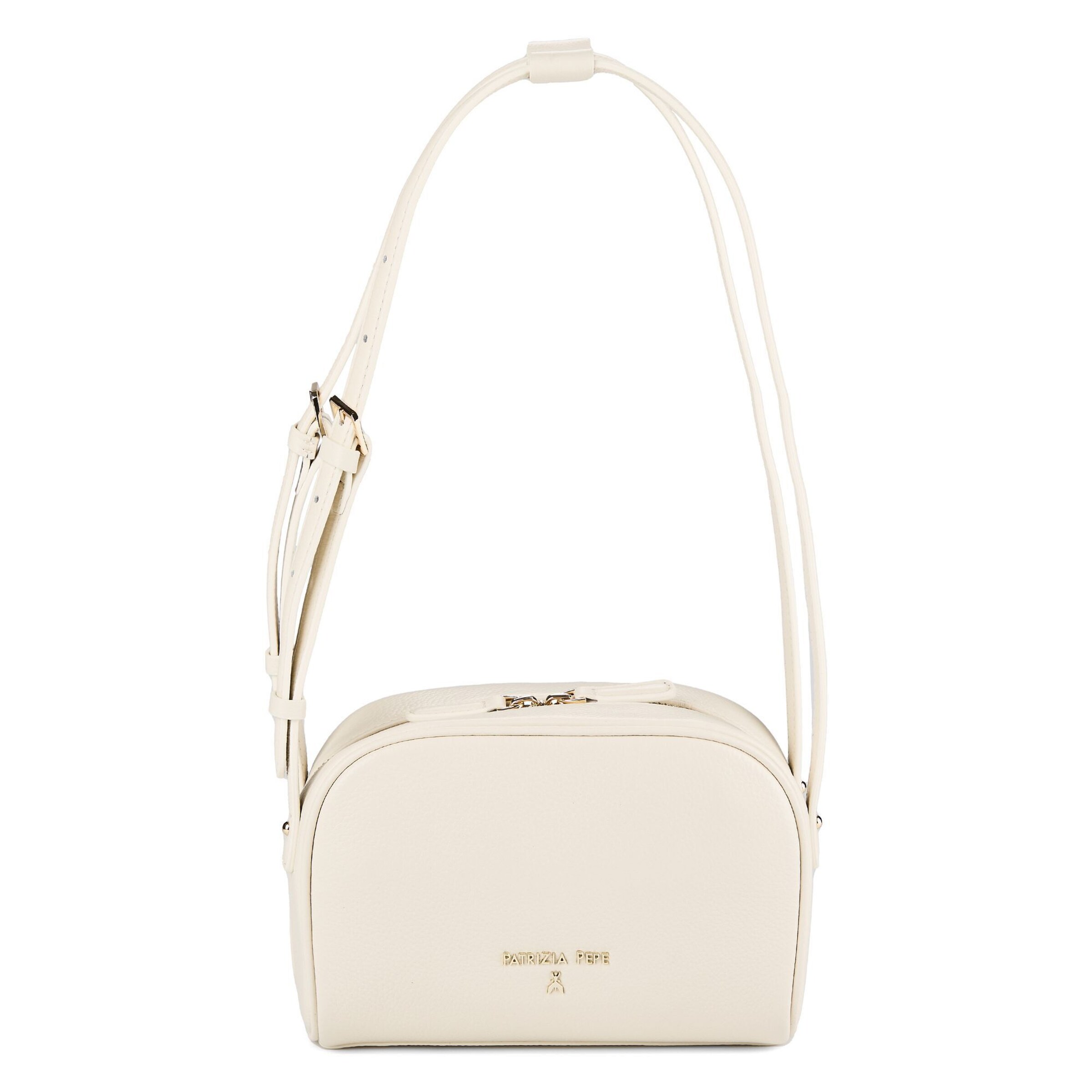 Borsa a spalla di PATRIZIA PEPE in beige: frontale