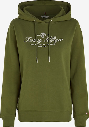 TOMMY HILFIGER Sweatshirt i grønn: forside