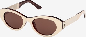 Occhiali da sole di GUESS in bianco: frontale
