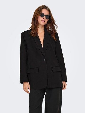 ONLY Blazers 'ONLLinda-Raven' in Zwart: voorkant
