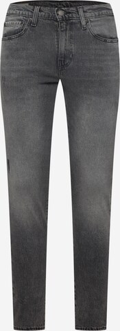 LEVI'S ® Tapered Jeans '512™ Slim Taper' in Zwart: voorkant