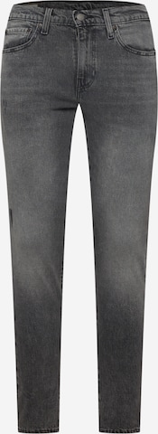 LEVI'S ® Tapered Jeans '512™ Slim Taper' in Zwart: voorkant