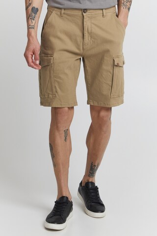 11 Project Regular Cargo Pants in Beige: front