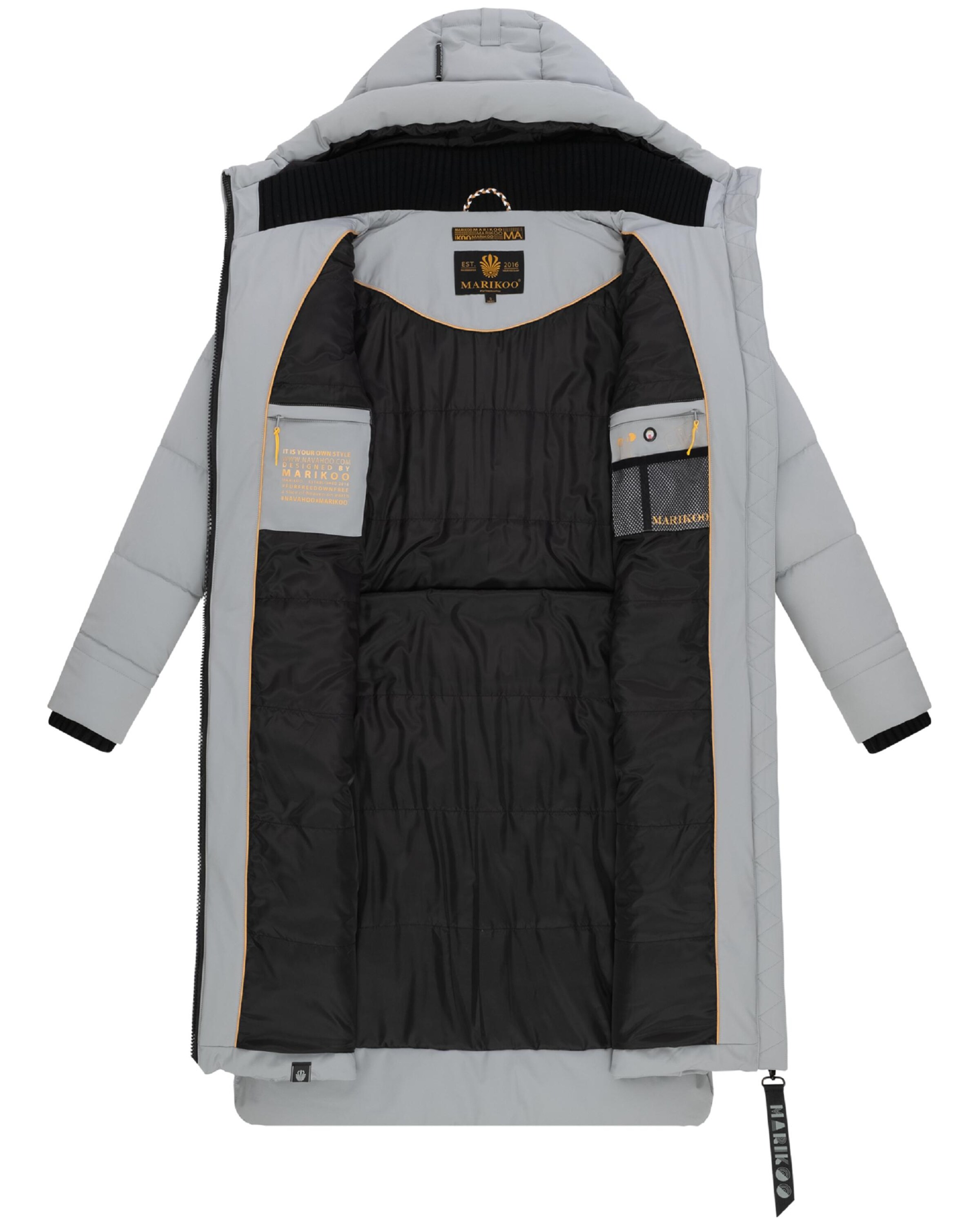 MARIKOO Mantel 'Benikoo' in Grau