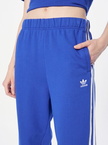 ADIDAS ORIGINALS Regular Hose 'Open Hem' in Blau